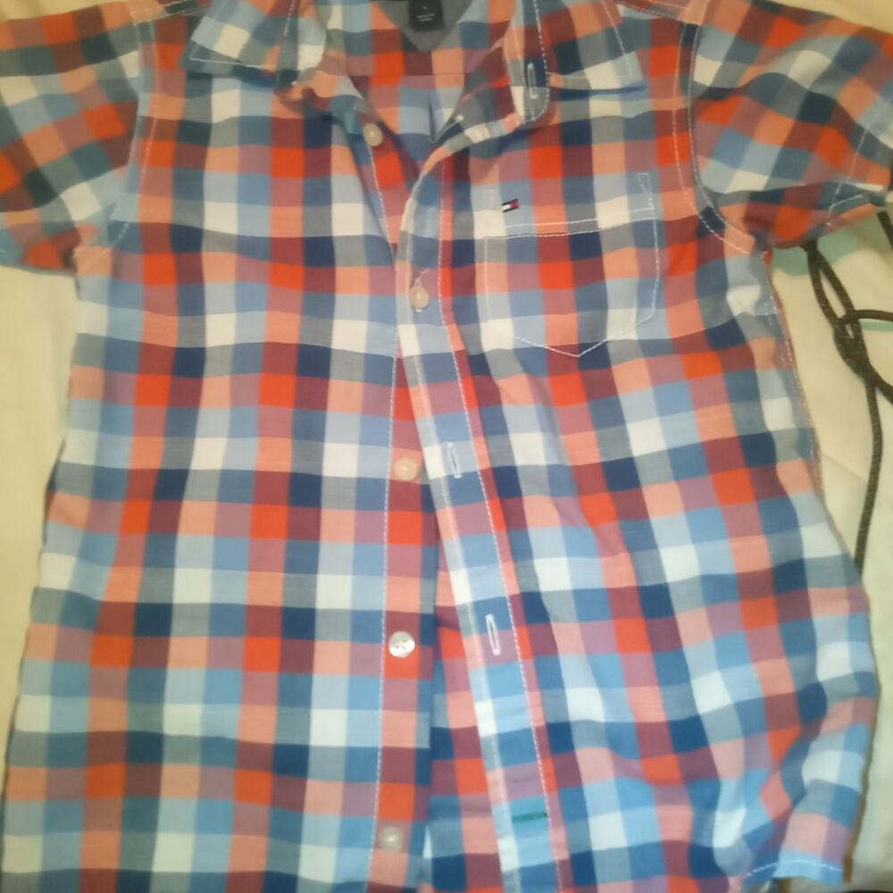 Tommy Hilfiger button Shirt great condition size 6